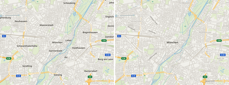 Munich z12, labels